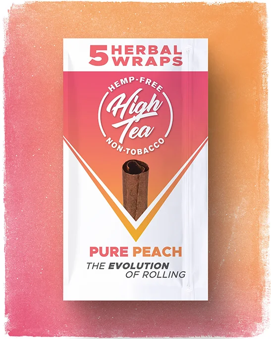 High Tea Wrap Pure Peach