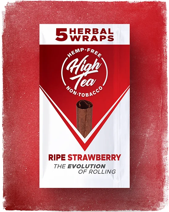 High Tea Wrap Ripe Strawberry